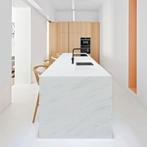 Рабочая поверхность из Solid Surface - ARISTON HW6804 - Kaiping Fuliya Industrial Co., Ltd. - для кухни / для ванной комнаты / белая