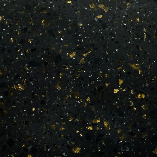 Плита из камня из Solid Surface - Astral Night KA20098 - Kaiping Fuliya Industrial Co., Ltd. - для кухни / для покрытия фасада / настенная