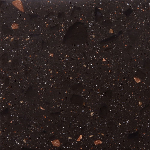 Плита из камня из Solid Surface - Dream Coffee KA20010 - Kaiping Fuliya Industrial Co., Ltd. - для кухни / для ванной комнаты / для покрытия фасада