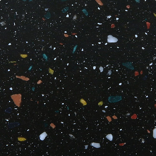 Плита из камня из Solid Surface - Pebble Confetti MA5566 - Kaiping Fuliya Industrial Co., Ltd. - для кухни / для ванной комнаты / для покрытия фасада