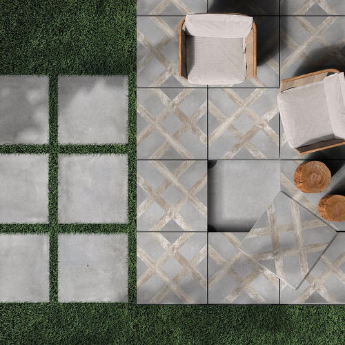 Плитка из керамогранита - CONCRETE H20  - Frassinoro Ceramiche - матовая / для наружного применения / для прихожей