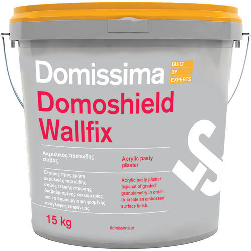 Изоляционный тестообразный клей - DOMOSHIELD WALLFIX - Domissima S.A. - из акрила / для гипса / для цемента