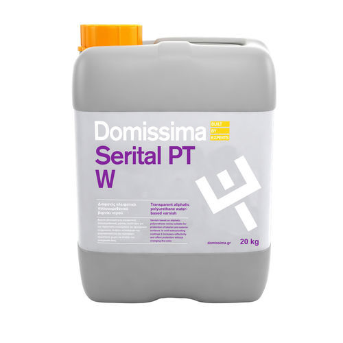 Защитный лак - SERITAL PT W - Domissima S.A. - на водной основе / из полиуретана / для дерева