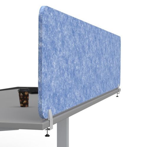 Отделительная перегородка для офиса для рабочего стола - INT 3D AKUSTIX XL EINSATZBEISPIEL - COMERCIAL DE INDUSTRIAS REUNIDAS, S.A. - из стекла / из дерева / из метакрилата