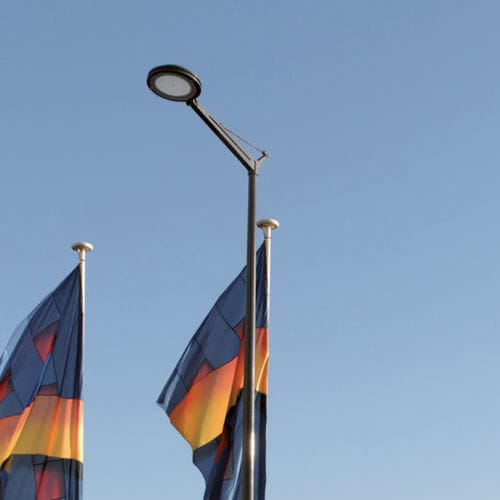 Подставка для городского светильника из литого алюминия - ACCORD - ECLATEC International