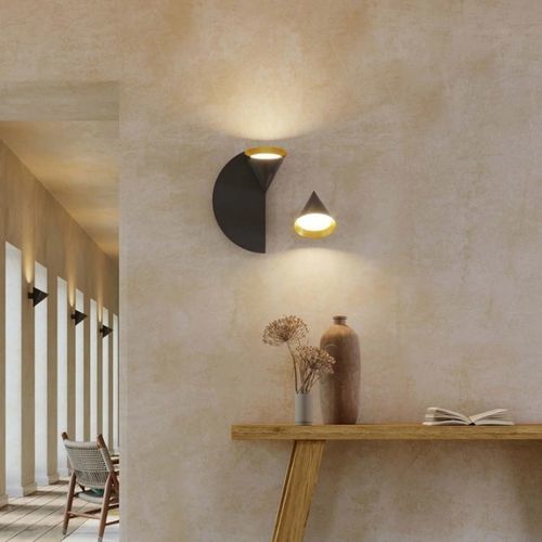 Современный настенный светильник - RUBI - Robin Lamps - для интерьера / из железа / конический