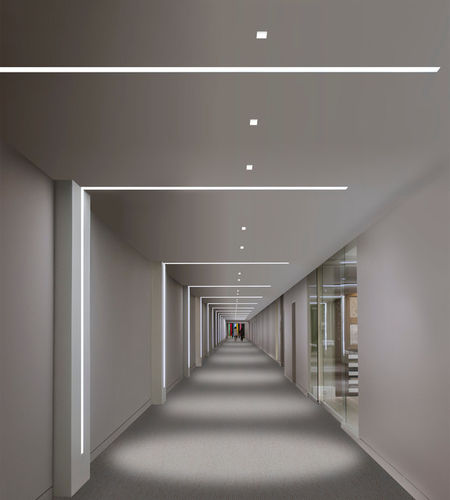 Встраиваемый светильник - LINER-L - LICALUX LIGHTING - LED / прямоугольный / IP20