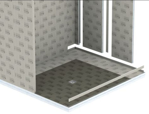 Cтроительная панель из гипса - MODUL-ROOM-BO.P - LUX ELEMENTS - для пола / многослойная