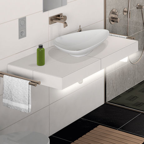 Столешница для раковины из керамики - LAVADO-FLOAT G - LUX ELEMENTS