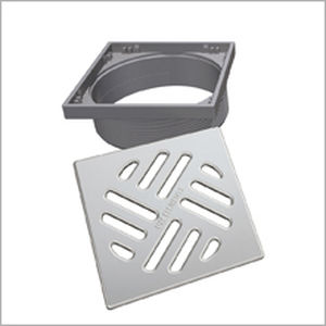 Трап для душа для душа - TUB-RA-S - LUX ELEMENTS - из нержавеющей стали / из ABS