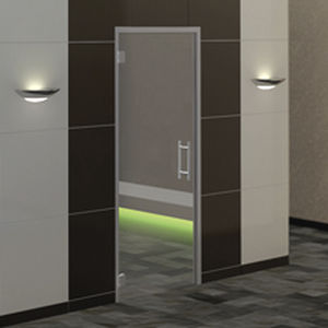 Входная дверь - CONCEPT-DOOR-GT - LUX ELEMENTS - из стекла / створчатая / современная