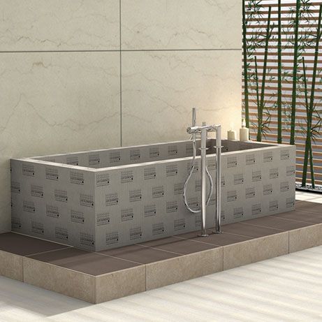 Отдельностоящая ванна - RELAX-BW - LUX ELEMENTS - для профессионального использования / из полорона высокой плотности / современная