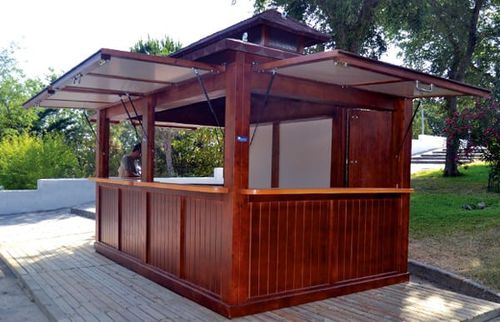 Коммерческий киоск - SEVILLE - Maderas Menur - для наружного применения / из дерева / модульный