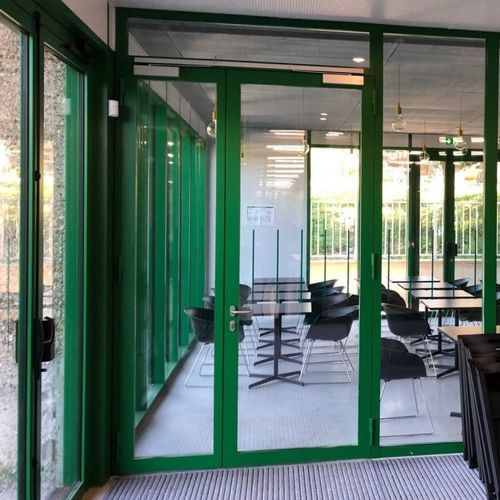 Дверь для интерьера - SteelTeq EI30 - ERIBEL FRANCE - из стали / створчатая / современная