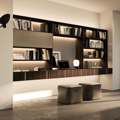 Комплект офисной мебели для офисов открытого типа - Solferino Italian Chic - ARCARI ARREDAMENTI - настенный / современный / из дерева