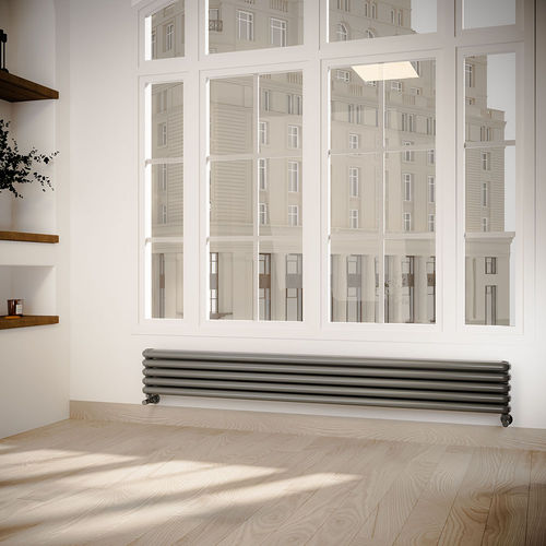 Горизонтальный радиатор - CAST PLUS - LOJIMAX - на горячей воде / 751 w...1000 w / 3501 w...4000 w