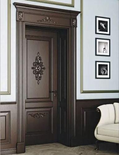 Дверь для интерьера - ELIZABETH II - IN WOOD LLC - из дерева / створчатая / классическая