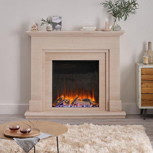 Электрическая топка для камина - Forest 650sq - British Fires Ltd - современная / с дистанционным управлением / эффект пламени