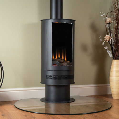 Электрическая печь-камин - Ashurst  - British Fires Ltd - 0-5 кВ / на ножках / современная