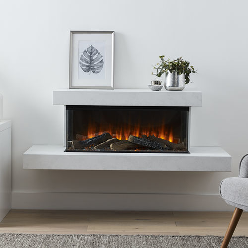 Электрический камин - Brockenhurst  - British Fires Ltd - настенный / у стенки / без дымохода