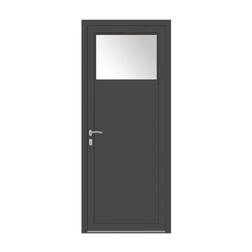 Служебная дверь - KAWNEER - USINE-ONLINE - из алюминия / створчатая / современная