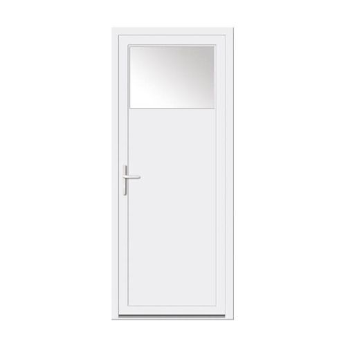 Служебная дверь - VEKA - USINE-ONLINE - из стали / из ПВХ / створчатая