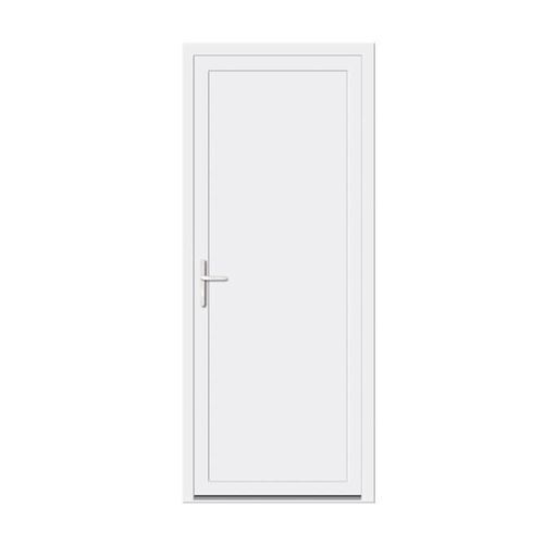 Служебная дверь - VEKA - USINE-ONLINE - из стали / из ПВХ / створчатая