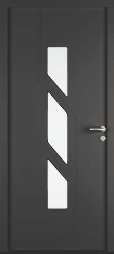 Входная дверь - Sila - USINE-ONLINE - из алюминия / створчатая / современная