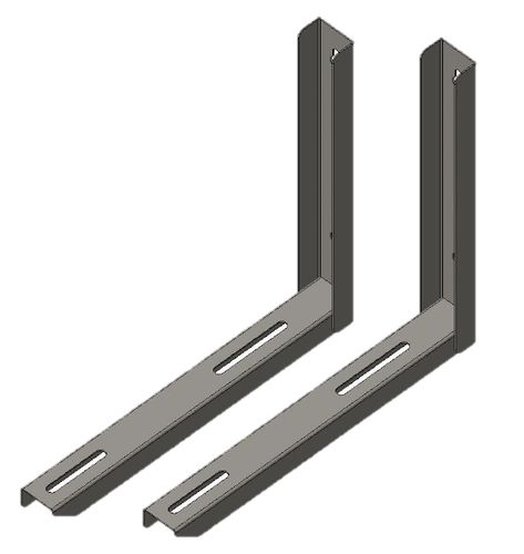 Настенный держатель для кондиционера - BRACKETS - IFEC - Industria de Ferragens do Centro - из металла