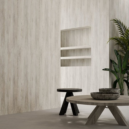Декоративная панель для настила - Woodstone Bianco A61 - Saviola - настенная / меламиновая / гладкая