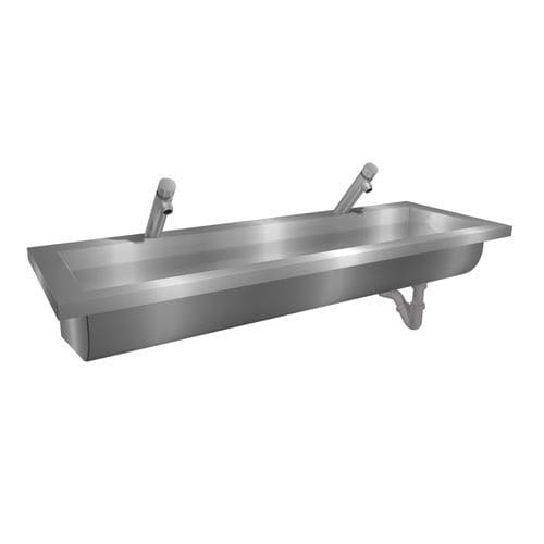 Подвесной умывальник для рук - Easy IV : 426120 - LOGGERE - прямоугольный / из матовой нержавеющей стали