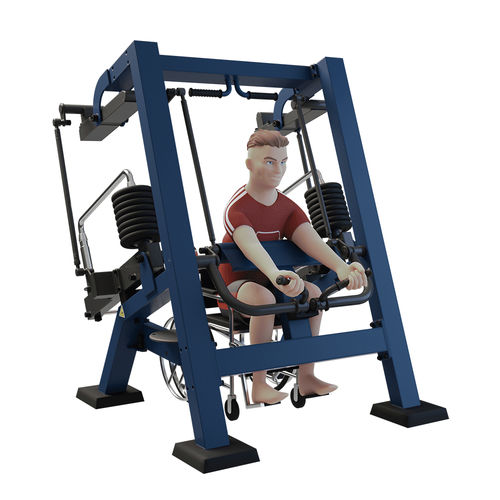 Тренажер curl - MB 7.39.3 STREETBARBELL+ - Streetbarbell - бицепсы / для наружного применения / для профессионального использования