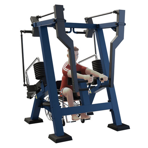 Тренажер жим от плеч - MB 7.37.3 STREETBARBELL+ ROW  - Streetbarbell - растягивание мышц спины / бицепсы / для наружного применения