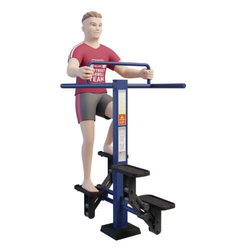 Устройство для фитнеса для наружного применения - MB 7.08 STEPPER  - Streetbarbell - для оздоровительной пробежки