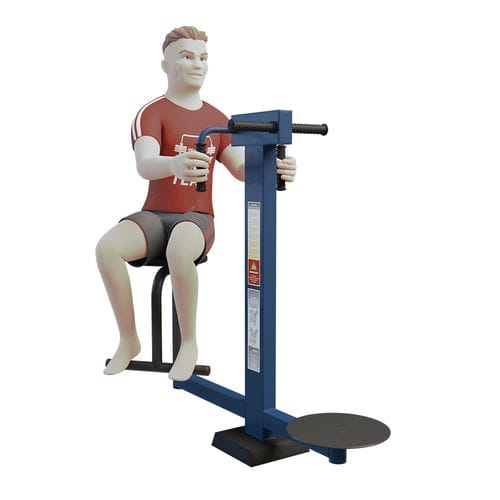 Снаряд для упражнений для бедер для наружного применения - MB 7.09 - Streetbarbell