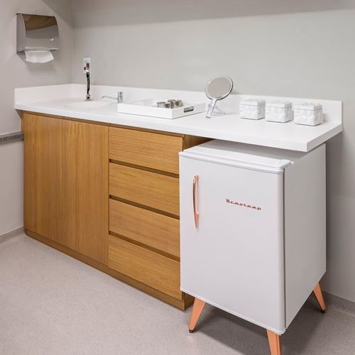 Декоративная панель для настила - Angora White - Durasein - для внутренней компоновки / из Solid Surface / гладкая