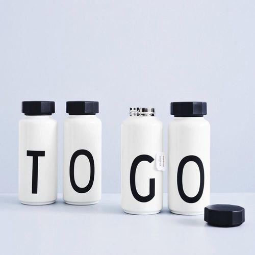 Бутылка из нержавеющей стали - Personal Insulated A-Z - DESIGN LETTERS ApS