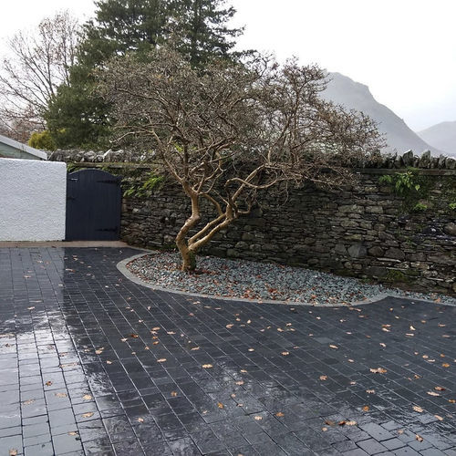 Напольная плитка из шифера - TUMBLED SETTS - Terra Natural - для наружного применения / для террасы / для парковки