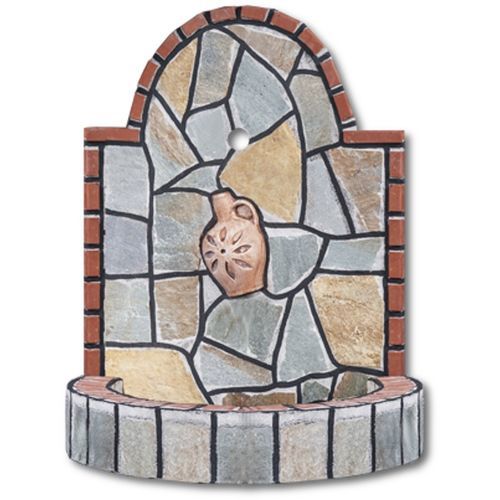 Садовый фонтан - 0602 - Sxistolithos - напольный / из камня / из керамики