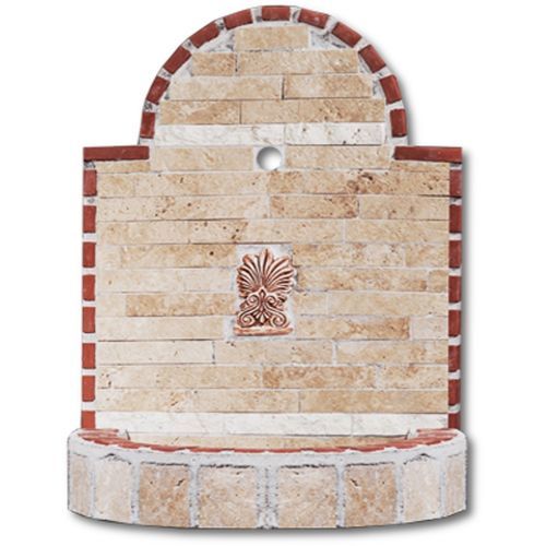 Садовый фонтан - 0615 - Sxistolithos - напольный / из камня / из керамики