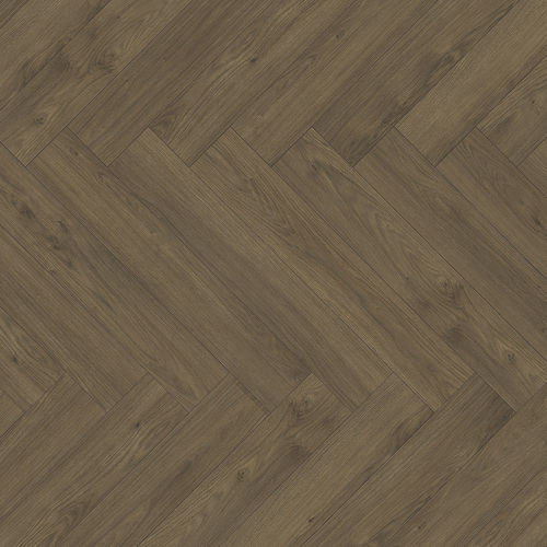 Слоистый пол из ДВП - OAK MONT BLANC DARK BROWN  - PARADOR - плавучий складной / имитация дерева / для бытового использования