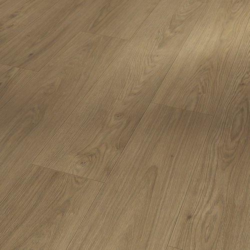 Слоистый пол из ДВП - OAK MONT BLANC BROWN  - PARADOR - плавучий складной / имитация дерева / для бытового использования