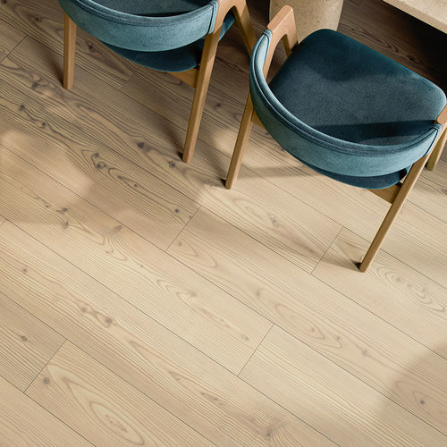 Слоистый пол из ДВП - LARCH YUKON BEIGE  - PARADOR - плавучий складной / имитация дерева / для бытового использования