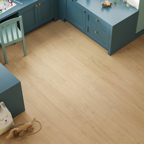 Панельное напольное покрытие - OAK ARTEMIS NATURAL  - PARADOR - из пробкового дерева / для интерьера / для гостиной