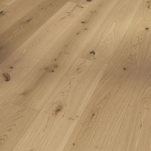 Паркет из паркетной доски - OAK LUGANA LIGHT-WHITEWASHED  - PARADOR - лакированный / плавучий / широкоформатный