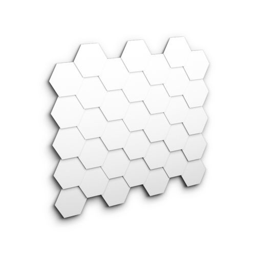 Облицовка из металла - HEXAGONAL - Axes in Excess - для фасада / современная / очищенная