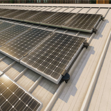 Сборочная система для покатой крыши - Plot - Universal de suministro - для террасы на крыше / на крыше / на солнечной батарее