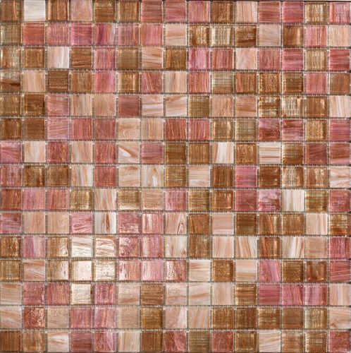 Мозаика из стекла - POOLMOSAIK MISCELE - Vetros GmbH - глянцевая / матовая / для интерьера
