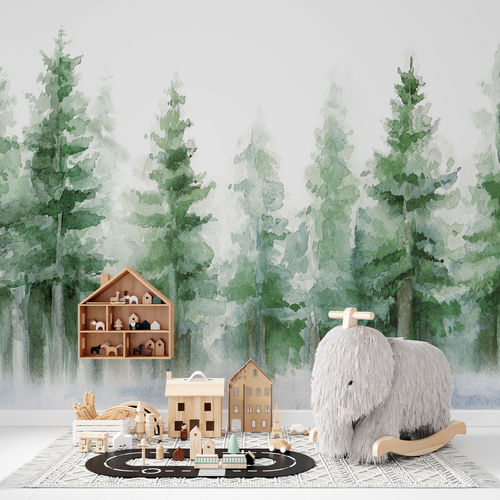 Современный обои - FORESTA D’ESTATE - rimura Srl - из стекловолокна / из полиэстера / виниловый