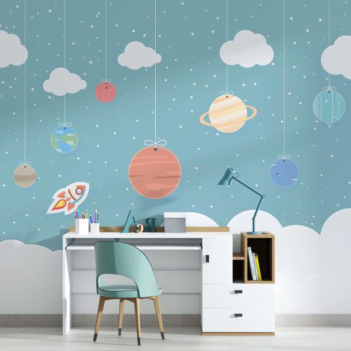 Современный обои - ASTROFILO - rimura Srl - из нетканых материалов / из стекловолокна / из полиэстера